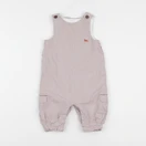 Jacadi - combinaison doublé marron, blanc - 6 mois