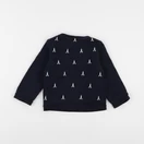 Jacadi - sweat bleu - 24 mois