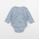 Vertbaudet - body bleu - 6 mois