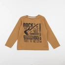 Vertbaudet - tee-shirt marron - 5 ans