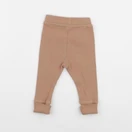 Vertbaudet - legging marron - 6 mois