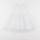 Vertbaudet - robe blanc - 24 mois