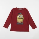 Vertbaudet - tee-shirt rouge - 8 ans