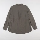 H&M - blouse grossesse vert - s