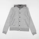 IKKS - sweat gris - 14 ans