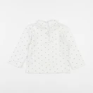 Vertbaudet - sous-pull blanc - 2 ans