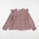 IKKS - blouse rose - 10 ans