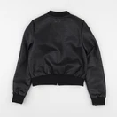 IKKS - veste simili cuir noir - 10 ans