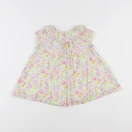 Jacadi - robe liberty jaune - 12 mois