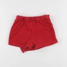 Vertbaudet - jupe short rouge - 5 ans
