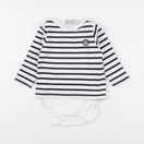 Petit Bateau - body tee-shirt blanc - 18 mois