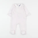 Jacadi - pyjama velours rose - 6 mois