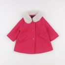 Jacadi - manteau rose - 12 mois