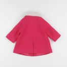 Jacadi - manteau rose - 12 mois