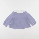 Jacadi - blouse bleu - 36 mois