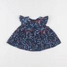 Jacadi - robe liberty bleu - 18 mois