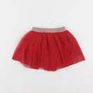 Vertbaudet - jupe rouge - 18 mois