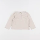 Vertbaudet - tee-shirt beige - 18 mois