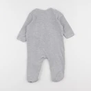 Vertbaudet - pyjama coton gris - 9 mois