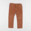 Vertbaudet - pantalon marron - 3 ans