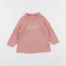 Tape à l'oeil - sous-pull rose - 6 mois