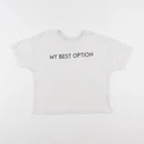 Zara - tee-shirt blanc - 8 ans
