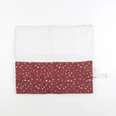 Milinane - Matelas à langer nomade GRAOU BRIQUE - 58x44 cm