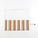 Milinane - Matelas à langer nomade RAYURE RIVIERA - 58x44 cm