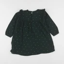 Vertbaudet - robe vert, or - 3 ans