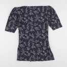 Envie de fraise - tee-shirt allaitement, grossesse bleu, blanc - 40 à 42