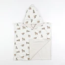 Milinane - Poncho de bain TIGRE - 2/4 ans