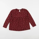 Vertbaudet - tee-shirt rouge - 6 ans