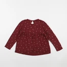 Vertbaudet - tee-shirt rouge - 6 ans