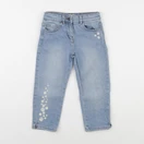 Vertbaudet - pantacourt bleu - 7 ans