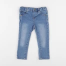 Vertbaudet - pantalon bleu - 2 ans