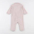 Vertbaudet - pyjama velours rose - 9 mois