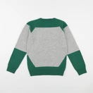 Jacadi - pull vert, gris - 8 ans