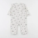 Vertbaudet - pyjama velours beige - 9 mois