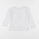 Vertbaudet - tee-shirt blanc - 4 ans