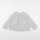 Jacadi - blouse blanc, bleu - 5 ans