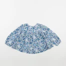 Jacadi - blouse liberty bleu, blanc - 24 mois