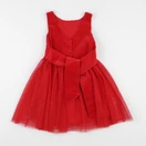 Vertbaudet - robe rouge - 5 ans