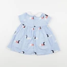 Jacadi - robe bleu, rouge - 6 mois