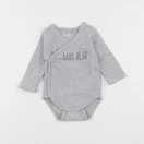 Vertbaudet - body gris - 3 mois