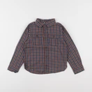 Jacadi - chemise rouge, bleu - 4 ans
