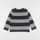 Okaidi - tee-shirt gris, noir - 3 ans