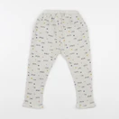 Zara - jogging blanc - 3/4 ans