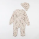 Vertbaudet - pyjama coton beige - 12 mois