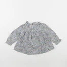 Boutchou - blouse bleu - 12 mois