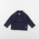 Vertbaudet - pull bleu - 12 mois